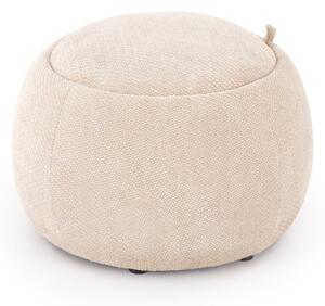 Lumi puff bézs tárolórésszel