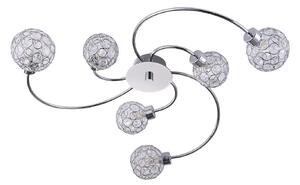 Mennyezeti Lámpa Lindby, Tyron, dimmable, Fémes, Nappali, Fém, Modern