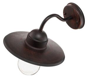 Kültéri Lámpa Lindby, Filip, dimmable, Barna / Rozsdabarna, Terasz, Fém, Modern