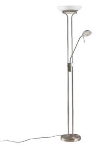 Állólámpa Lindby, Yveta, dimmable, Fémes, Nappali, Fém, Modern