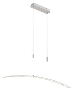 Függőlámpa Lindby, Manon, dimmable, Szürke, Nappali, Üveg, Modern