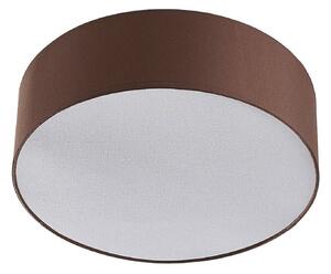 Mennyezeti Lámpa Lindby, Sebatin, dimmable, Barna / Rozsdabarna, Hálószoba, Szövet / Textília, Modern