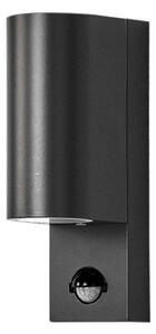 Kültéri Lámpa Lindby, Palina, dimmable, Fekete, Erkély, Alumínium, Modern