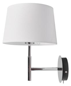 Fali Lámpa Lucande, Dorothea, dimmable, Fémes, Nappali, Szövet / Textília, Modern