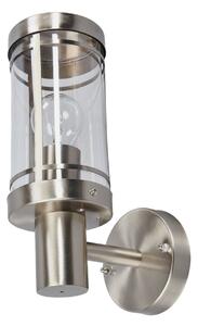 Kültéri Lámpa Lindby, Djori, dimmable, Fémes, Erkély, Rozsdamentes acél, Modern