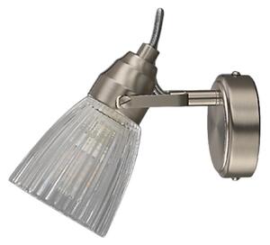 Fali Lámpa Lindby, Kara, dimmable, Fémes, Fürdőszoba, Üveg, Modern