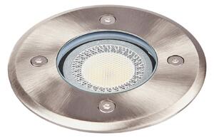 Spotlámpa Lindby, Insa, dimmable, Fémes, Terasz, Rozsdamentes acél, Modern