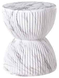 Kisasztal OCCHITO 36 cm 36 cm Fehér márvány