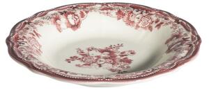 24 részes porcelán étkészlet bordó