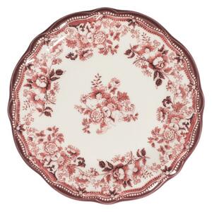24 részes porcelán étkészlet bordó