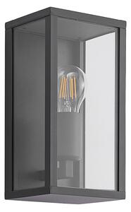 Kültéri Lámpa Lindby, Peldar, dimmable, Fekete, Erkély, Fém, Modern