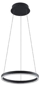 Függőlámpa Arcchio, Albiona, dimmable, Fekete, Konyha, Fém, Modern