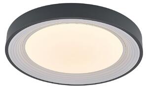 Mennyezeti Lámpa Lindby, Lindum, dimmable, Fekete, Nappali, Fém, Modern