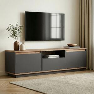 Sentinel TV-állvány, antracit, 160 cm
