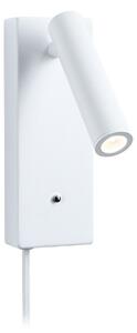 Fali Lámpa Paulmann, Hulda USB, dimmable, Fehér, Hálószoba, Fém, Modern