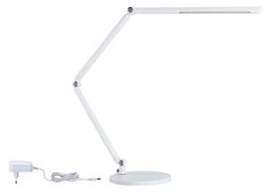 Asztali lámpa Paulmann, FlexBar, dimmable, Fehér, Dolgozószoba / iroda, Fém, Modern