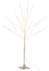 Világító karácsonyfa SILVER GLOW 56×56×100 cm, ezüst