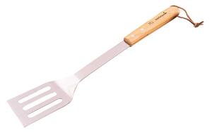 Barbecook BC-ACC-7071 rozsdamentes acél forgató lapát, gumifa nyél, 100% FSC, 46cm