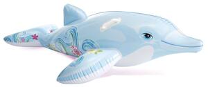 Felfújható delfin kék játék 175 x 66 cm intex 58535