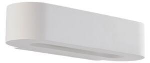 Fali Lámpa Lindby, Fioni, dimmable, Fehér, Nappali, Gipsz / Agyag, Modern