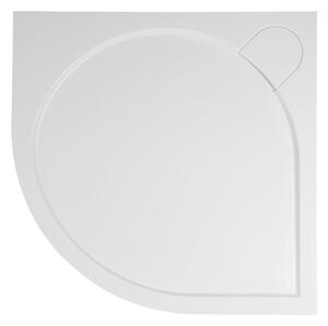 Gelco Gelco, ARCA öntött márvány zuhanytálca, negyed kör, 90x90x3 cm, R550, PA559