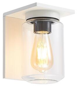 Kültéri Lámpa Lucande, Semka, dimmable, Fehér, Terasz, Fém, Modern