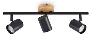 Mennyezeti Lámpa Lindby, Xiomara, dimmable, Fekete, Nappali, Fém, Modern