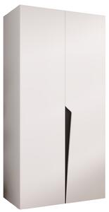 PIANOS 1 gardróbszekrény 100x202x52 - fehér
