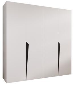 PIANOS 1 gardróbszekrény 200x202x52 - fehér