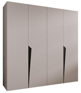 PIANOS 1 gardróbszekrény 200x202x52 - kasmír