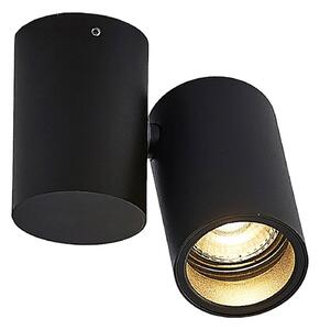 Mennyezeti Lámpa Arcchio, Gesina, dimmable, Fekete, Nappali, Fém, Modern