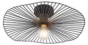 Mennyezeti Lámpa Lindby, Ruota, dimmable, Fekete, Nappali, Fém, Modern