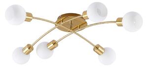 Mennyezeti Lámpa Lindby, Agmar, dimmable, Arany / Sárgaréz, Nappali, Fém, Modern