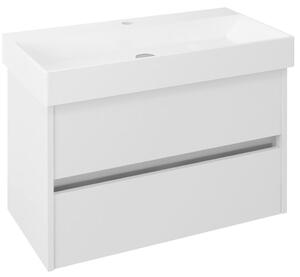 Sapho Sapho, NIRONA mosdószekrény 82x51,5x43cm, fehér (NR085), NR085-3030