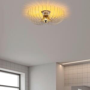 Karsortel N-639-1 arany fém függőlámpa, Ø56 cm