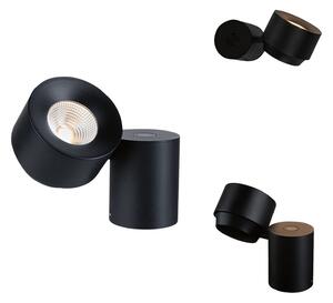 Asztali lámpa Paulmann, Puric Pane I, dimmable, Fekete, Nappali, Fém, Modern