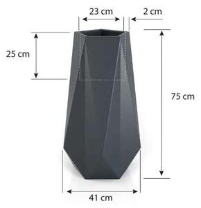 Designer kaspó MONUMO SIENA 2 színválaszték 75cm magas | SIENA-ANTR