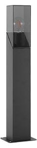 Kültéri Lámpa Lucande, Fiola, dimmable, Fekete, Terasz, Fém, Modern