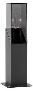 Kültéri Lámpa Lucande, Fiola, dimmable, Fekete, Terasz, Fém, Modern