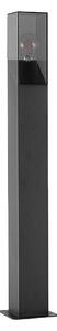 Kültéri Lámpa Lucande, Fiola, dimmable, Fekete, Terasz, Fém, Modern