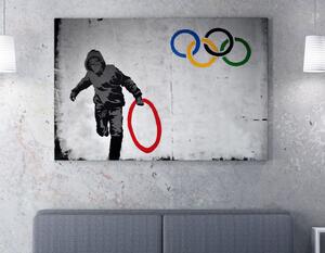 WY118 Banksy vászonkép, 70 x 100 cm