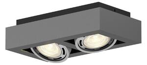 Mennyezeti Lámpa Arcchio, Ronka, dimmable, Szürke, Nappali, Fém, Modern