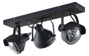 Mennyezeti Lámpa Lindby, Henega, dimmable, Fekete, Nappali, Fém, Indusztriális dizájn