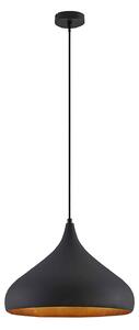 Függőlámpa Arcchio, Lunus, dimmable, Fekete, Nappali, Fém, Modern