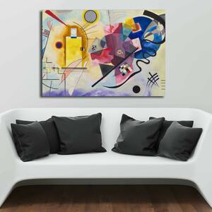 70100KANDINSKY028 Kandinsky vászonkép, 70 x 100 cm