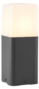 Kültéri Lámpa Lucande, Obuna, dimmable, Fekete, Fém, Modern