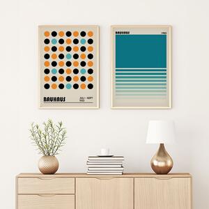 Huhu249 keretezett MDF falikép, 50 x 70 cm, 2 db-os szett