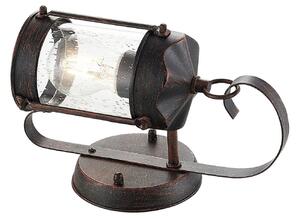 Kültéri Lámpa Lindby, Farly, dimmable, Barna / Rozsdabarna, Erkély, Fém, Vidéki otthon / Rusztikus