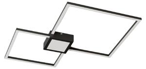 Mennyezeti Lámpa Lindby, Duetto, dimmable, Fekete, Nappali, Fém, Modern