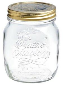 Bormioli Rocco Quattro Stagioni üvegedény fedővel,700 ml, 700 ml